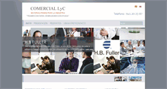 Desktop Screenshot of comerciallyc.es